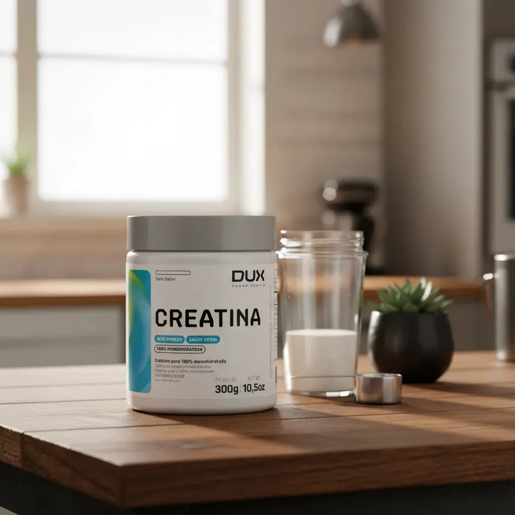 Creatina Monohidratada Sem Sabor 300g dux sem sabor